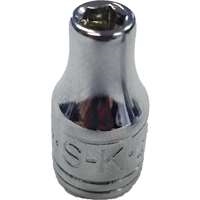 SK Hand Tool 40706 - 7mm 6PT Chrome Socket - 1/4" Drive